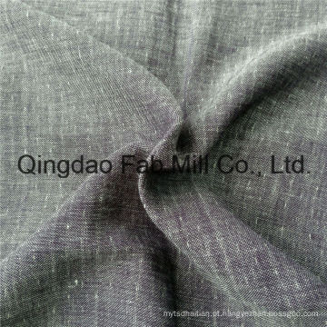 Jacquard linho / tecido de lã de camada dupla (QF16-2477)